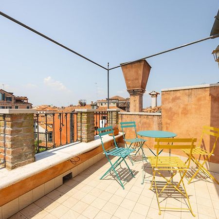 Luxury Penthouse With Terrace Veneza Exterior foto