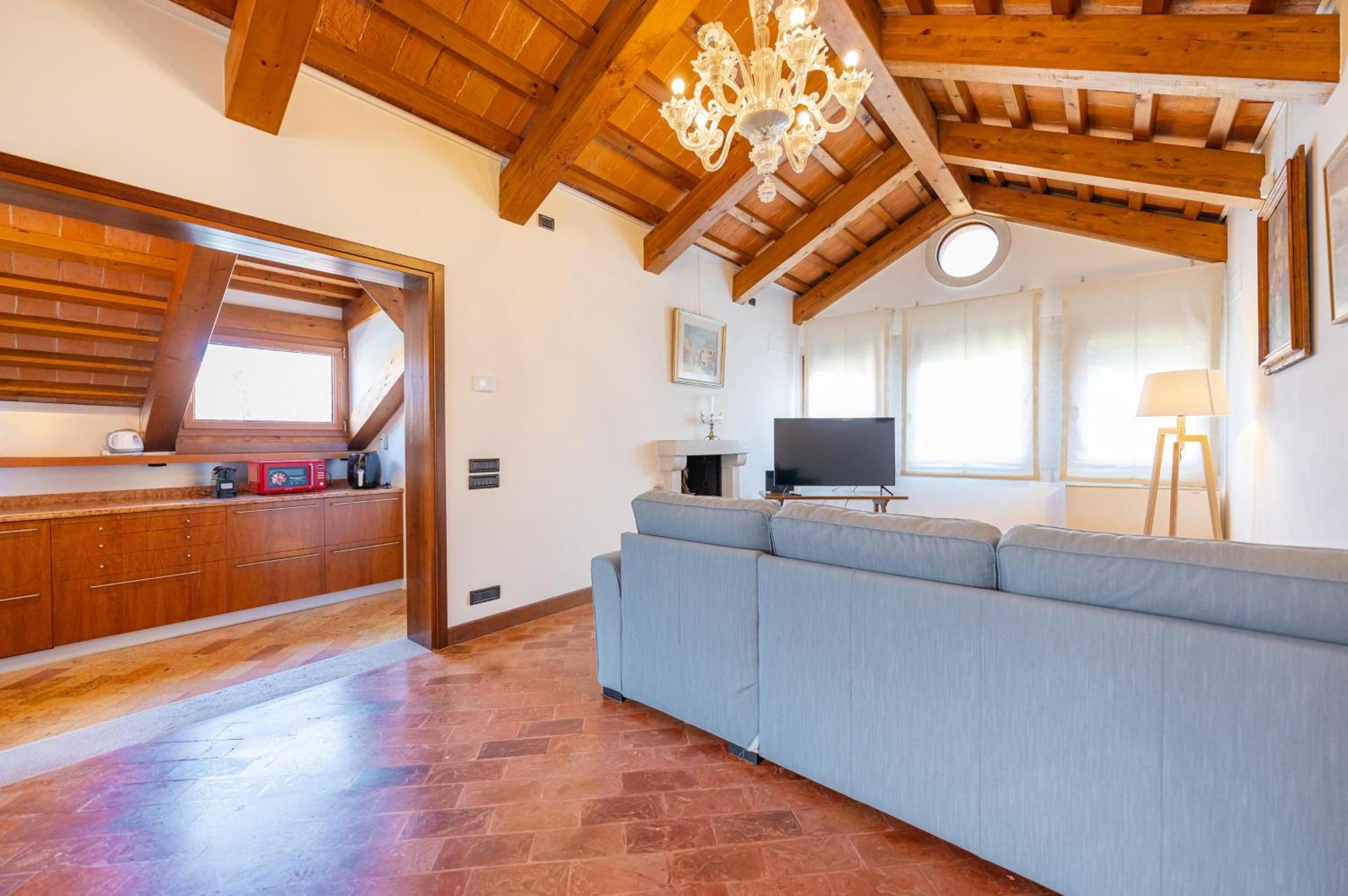 Luxury Penthouse With Terrace Veneza Exterior foto