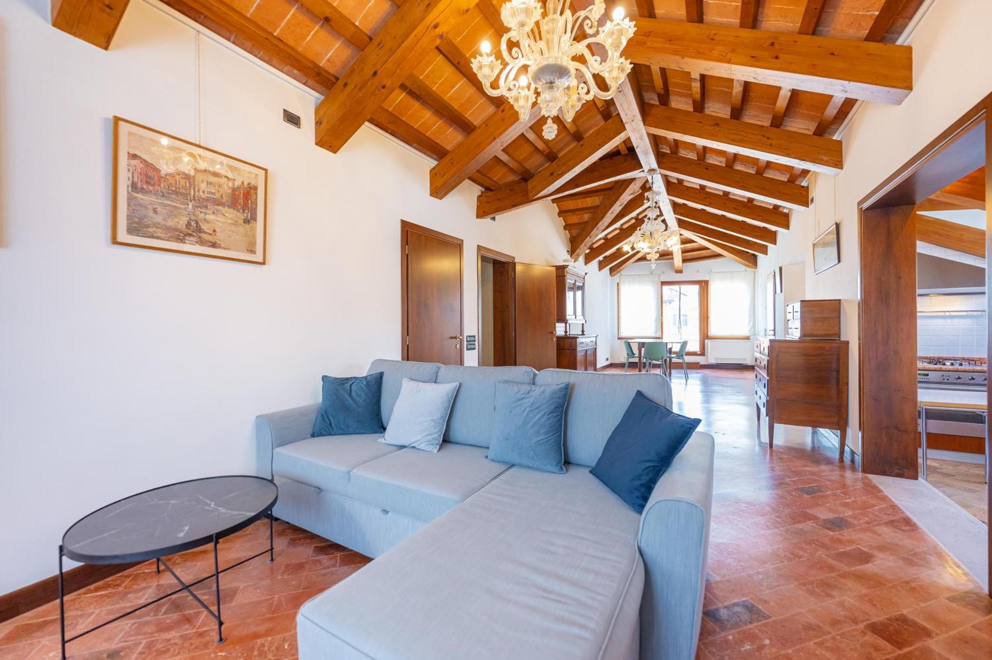 Luxury Penthouse With Terrace Veneza Exterior foto