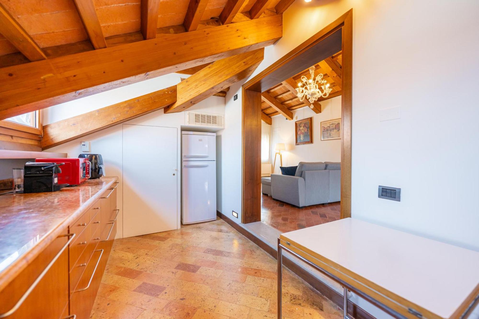 Luxury Penthouse With Terrace Veneza Exterior foto